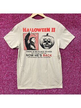Halloween II Michael Myers Horror Graphic T-Shirt Medium